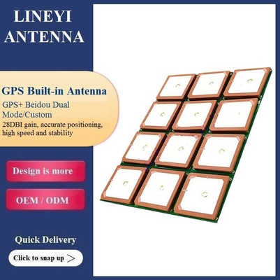Antena GPS Glonass ISO9001, Antena Patch Keramik GPS