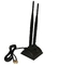 Frekuensi Ganda 2.4G 5dbi Antena WiFi Penguatan Tinggi, Antena Wifi 5,8 Ghz