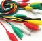Pabrik Cina berkualitas tinggi PVC berisolasi 300v ul1569 16awg Kabel Klip Buaya Buaya