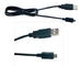 Kabel Pengisian Cepat Mikro Wire Harness, Kabel USB Hitam 2 Meter