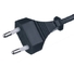 1.8m 2 Plug Cable Wire Harness, Kabel Listrik IRAM 2 Pole