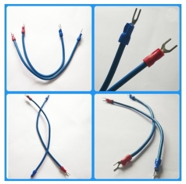 Konektor XHB dengan konektor gesper JC25 2468 kabel pita datar dibungkus kawat kabel komunikasi heat shrink tube harness